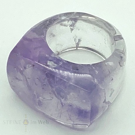 Edelsteinring Amethyst Größe 61 - RNG07